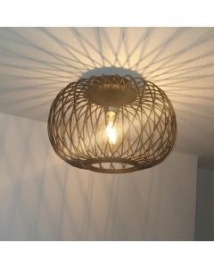 Industrielle Deckenlampe Schwarz, Karly