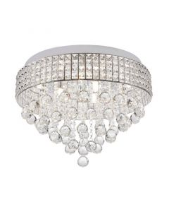 Design Deckenlampe Chrom, Mitzy