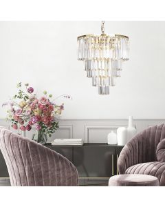 Design Pendelleuchte Gold, Kajol