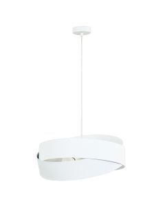 Moderne Pendelleuchte Weiß, Tanno