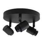 Aluminium Deckenkappe Schwarz, Rika