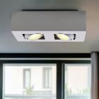 Moderne Aufbauspot Weiß, Akira