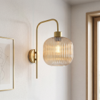Design Wandleuchte Bernstein, Charlois