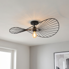 Moderne Deckenleuchte Schwarz, Jolinda