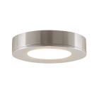 Runde Küchenschrankleuchte, silber