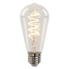 Dimmbare Olucia E27 LED-Edisonlampe Tuelo, 4W, 2700K