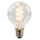 Dimmbare Olucia E27 LED-Filament Lampe Tuelo, G80, 4W, 2700K