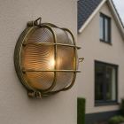 Industrielle Außenleuchte Schwarz, Juanita, IP44