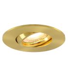 Moderne Badezimmer Einbaustrahler Messing, Jill, IP65
