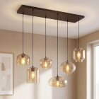Moderne Pendelleuchte Bernstein, Caia