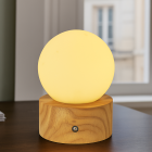 Holz Tischleuchte, Tiddo, 2W, dim to warm LED, mit Schalter