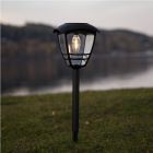Antik Solar Außenstrahler Schwarz, Adne, 0,3W, 3000K LED, IP44
