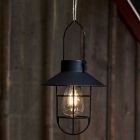 Industrielle Außenleuchte Schwarz, Adrienne, 0,03W, 3000K LED, IP44