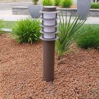 Kunststoff Außenleuchte Rostfarbe, Sefanja, IP44