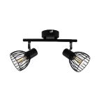 Industrielle Deckenstrahler Schwarz, Adama