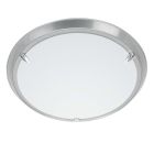 Glas Deckenleuchte Grau, Elene
