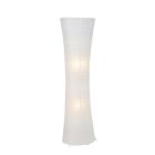 Metall Stehlampe Weiß, Isalie, mit Schalter