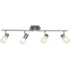Metall Deckenstrahler Chrom, Blake, 28W, 2700K LED
