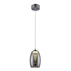 Moderne Pendelleuchte Chrom, Aliyah, 5W, 3000K LED