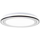 Moderne Deckenleuchte Schwarz, Merlijn, 36W, White Switch LED, mit Fernbedienung