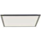 Moderne LED Panel Deckenleuchte Schwarz, Usman, 24W, 4000K LED