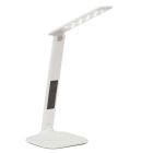 Moderne Schreibtischlampe Weiß, Naila, 5W, warm- bis kaltweiß einstellbare LED, mit Touch-Dimmer