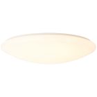 Design Deckenleuchte Weiß, Djalissa, 60W, warm- bis kaltweiß einstellbare LED, mit Fernbedienung