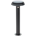 Metall Solar Wegeleuchte Schwarz, Ridvan, 4W, 3000K LED, IP44