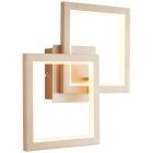 Moderne Wandleuchte Chrom, Celena, 18W, 3000K LED