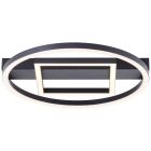 Design Deckenlampe Schwarz, Konrad, 20W, 3000K LED