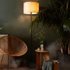 Japandi Stehlampe Beige, Enna, mit Schalter