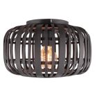 Holz Deckenlampe Schwarz, Brain
