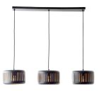 Industrielle Pendelleuchte Schwarz, Veronika