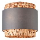 Landhaus Deckenleuchte Grau, Vibeke