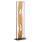 Landhaus Stehlampe Braun, Raynor, 20W, 3000K LED, mit Schalter