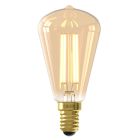 Dimmbare Calex E14 LED-Edisonlampe Bernstein, 3,5W, 2100K