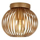 Industrielle Deckenlampe Gold, Lieve