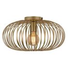 Industrielle Deckenlampe Gold, Lieve