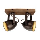 Vintage Deckenstrahler Schwarz, Chanice