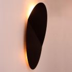 Moderne Wandleuchte Schwarz, Lizan