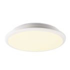 Schwarze moderne Deckenlampe Kunststoff, Joachim, 24W, 3000K LED