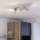 Weiße moderne Wandstrahler Stahl, Conradus, IP44