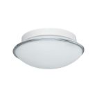 Chrom Wandleuchte Stahl, Nicoletta, IP44
