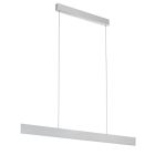 Graue moderne Pendelleuchte Aluminium, Rick, 21W, 3000K LED