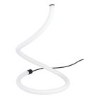 Schwarze moderne Tischleuchte Kunststoff, Allal, 10W, 3000K LED, mit Schalter