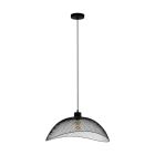 Schwarze industrielle Pendelleuchte Stahl, Ritish
