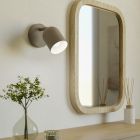 Braune vintage Wandstrahler Stahl, Tjitte