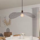 Bronze vintage Pendelleuchte Stahl, Suraj