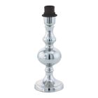 Chrom design Tischlampe ohne Schirm Stahl, Mason, mit Schalter