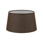 Braune Lampenschirm Noah, Stoff